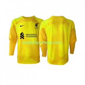 Koszulka Liverpool Bramkarska Czwarty Stroje Piłkarskie 2022/23 Długi Rękaw